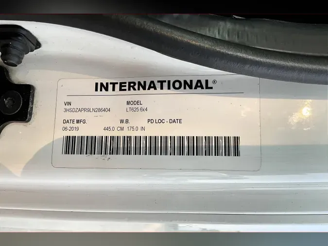 2020 INT LT625 6x4