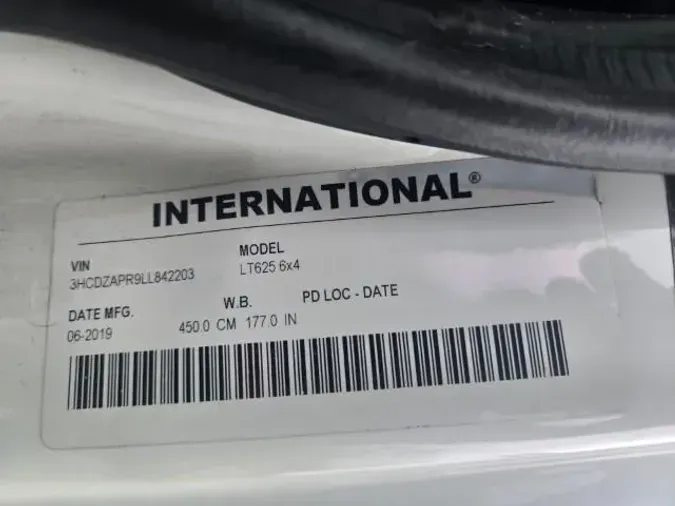2020 International LT625