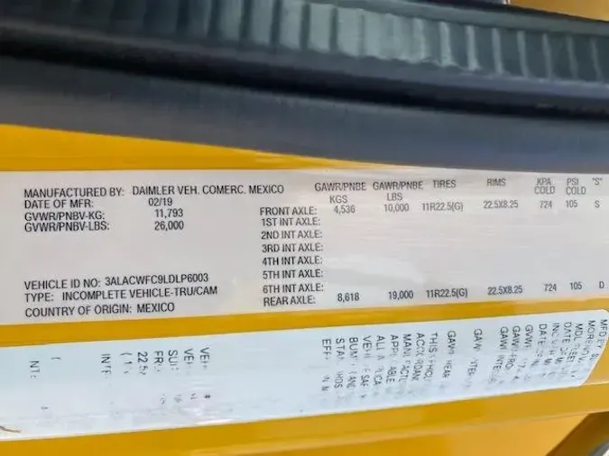 2020 Freightliner Business Class M2 106