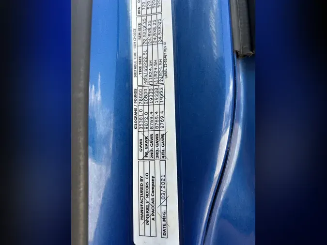 2022 Peterbilt 567