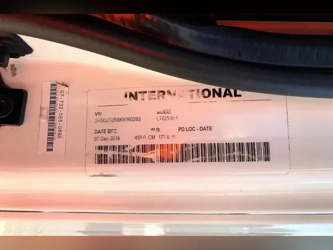 2019 INT LT625 6x4