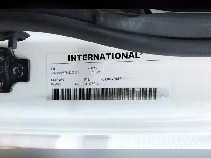 2021 INT LT625 6x4