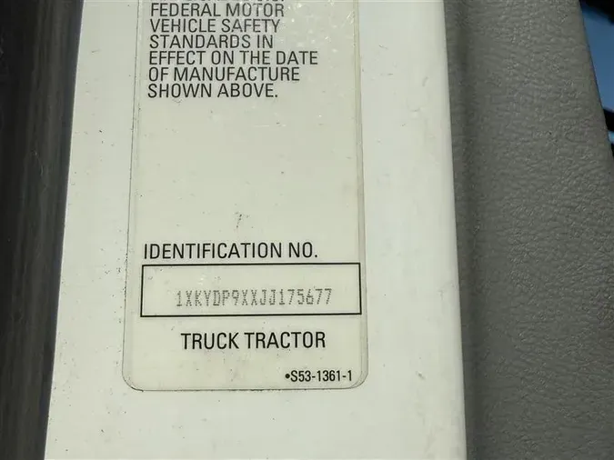 2018 KENWORTH T680