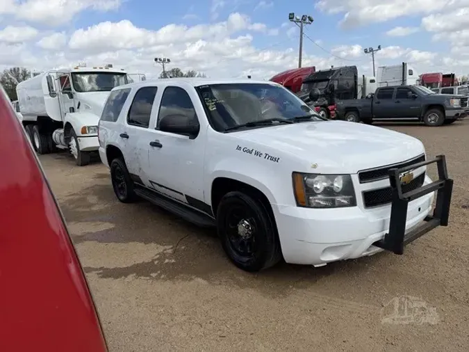 2013 CHEVROLET TAHOE POLICE