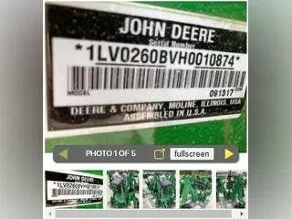 2020 John Deere 260B