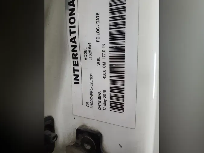 2019 NAVISTAR INTERNATIONAL LT625 DAYCAB T/A64910acda0d5f1b0ab615060cd0d8e77