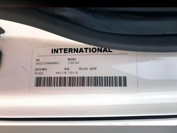 2021 INT LT625 6x4