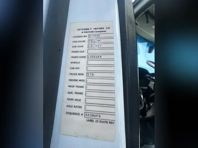 2023 Peterbilt 579