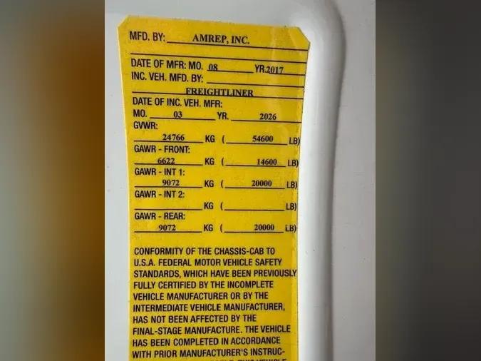 2018 Freightliner Business Class M2 106