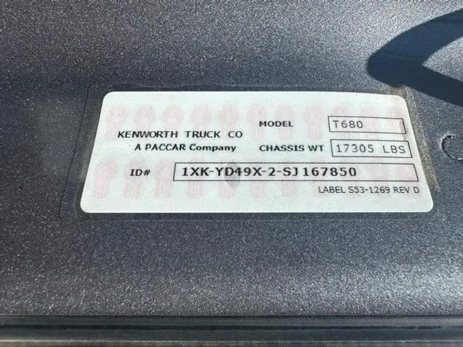 2025 Kenworth T68068f9394fad5d9762c9b7a94657400866
