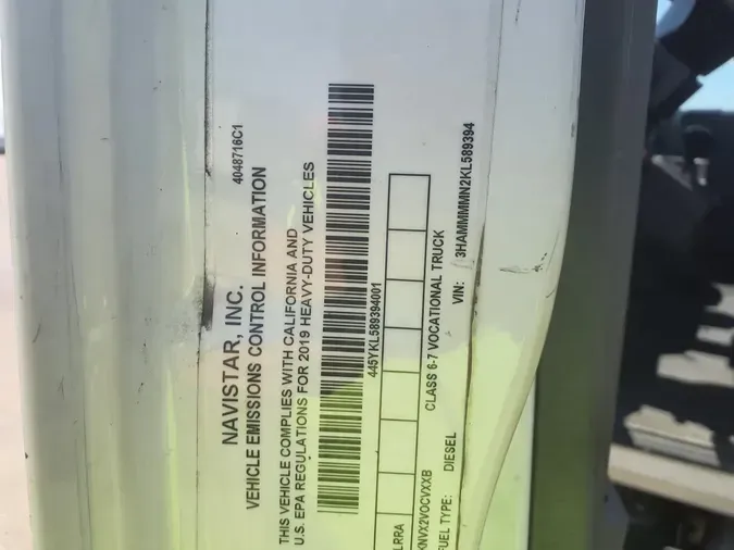 2019 NAVISTAR INTERNATIONAL 4300