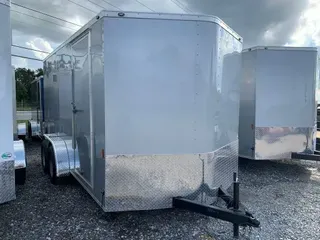 2022 Continental Cargo NS 714TA2 7' x 14' Tandem Axle Enclosed Trailer