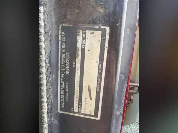 1992 INTERNATIONAL 81006bb0d262fb9799b718f9714fd869eaef