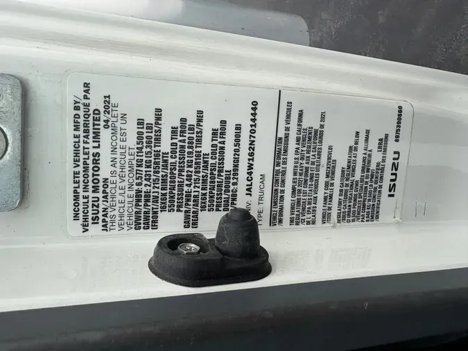 2022 ISUZU DIESEL NPRHD DIESEL6bbc14787ee07f302c6a037c52fe5cd4