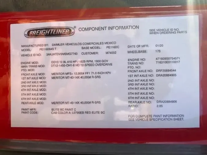 2021 Freightliner Cascadia