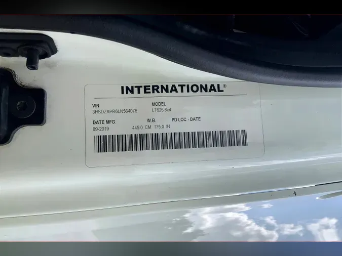 2020 INT LT625 6x4