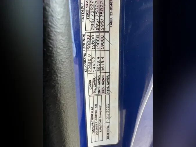 2022 Peterbilt 5796f49c44fc007dd2394b6637340a3bda9