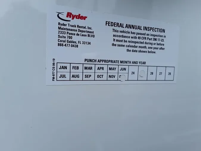 2020 NAVISTAR INTERNATIONAL MV607 (4X2)