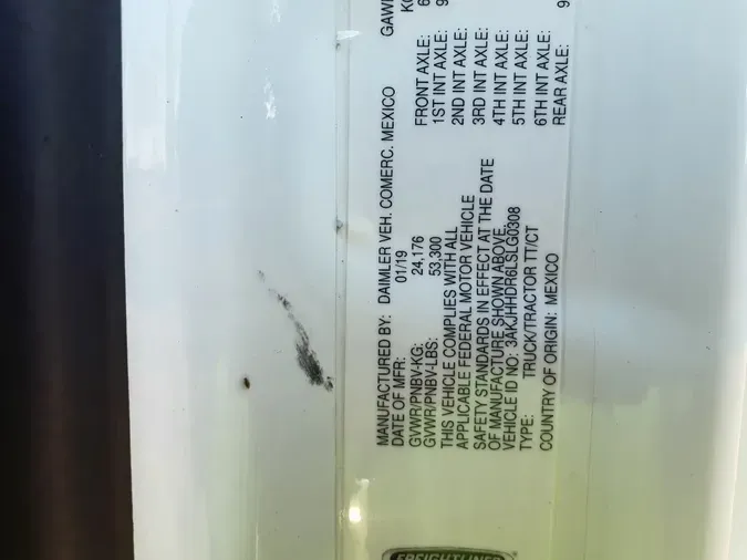 2020 FREIGHTLINER/MERCEDES NEW CASCADIA PX12664