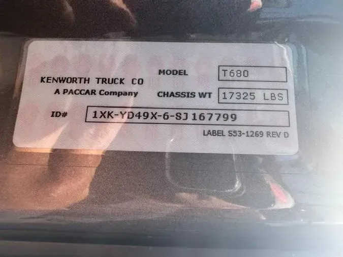 2025 Kenworth T680