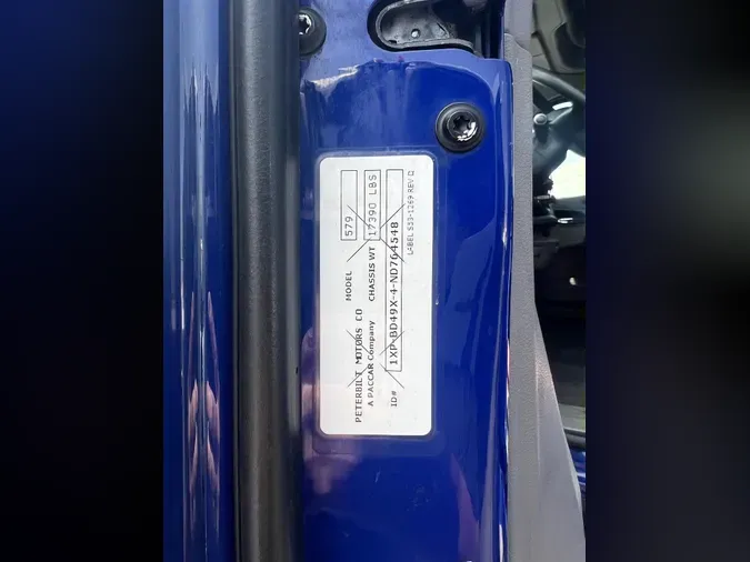 2022 Peterbilt 579