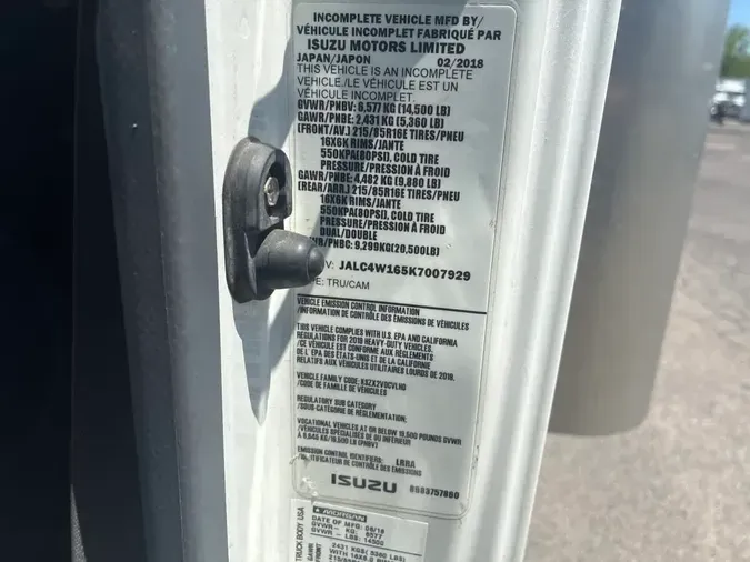 2019 ISUZU NPR HD739ca4cc727a3babe051b276721126c1