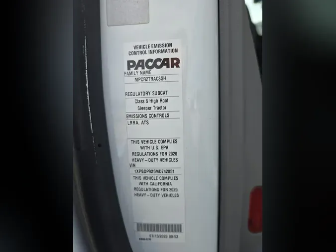 2021 Peterbilt 579