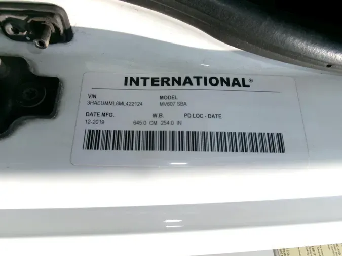 2021 International MV607