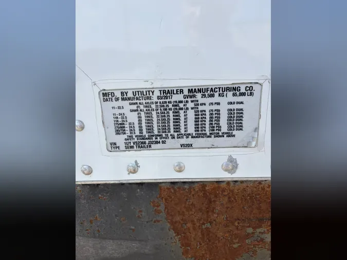 2018 UTILITY TRAILERS 36/150/102