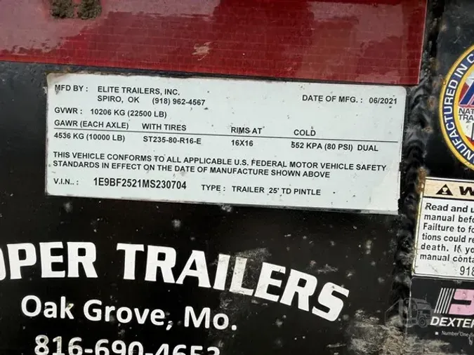2021 ELITE TRAILERS INC 760a32714705e52feb5f9566d78ebaa9
