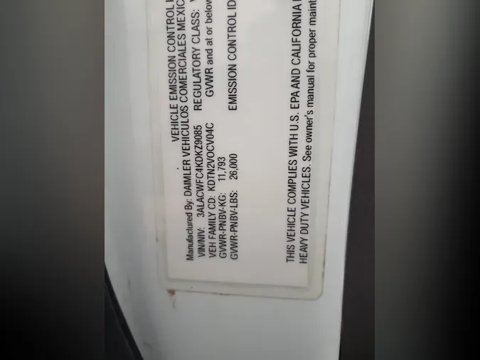 2019 FREIGHTLINER M2 106