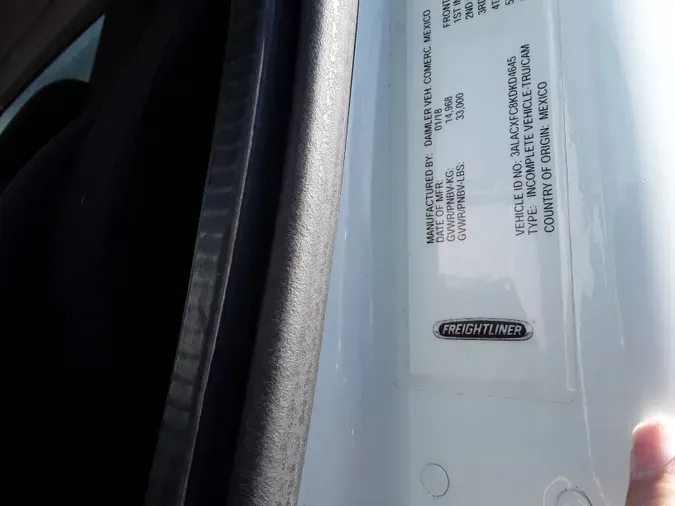 2019 FREIGHTLINER/MERCEDES M2 106