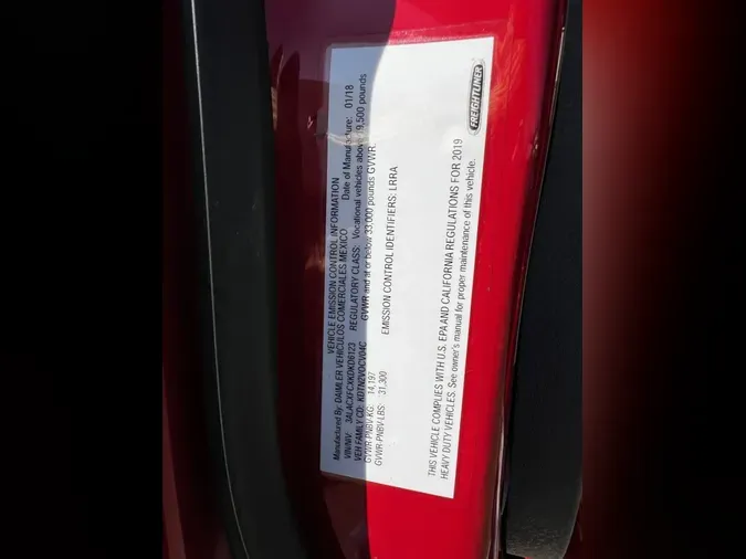 2019 FREIGHTLINER/MERCEDES M2 106776a6b47b08d259bf2a4ec6cc729adc0