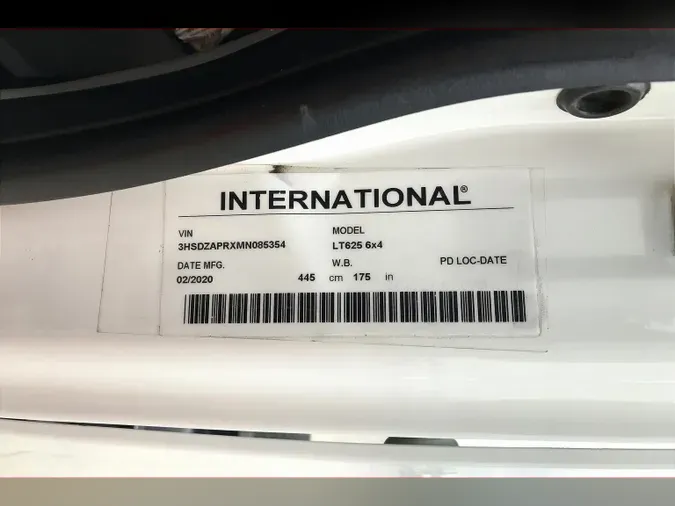 2021 INT LT625 6x4
