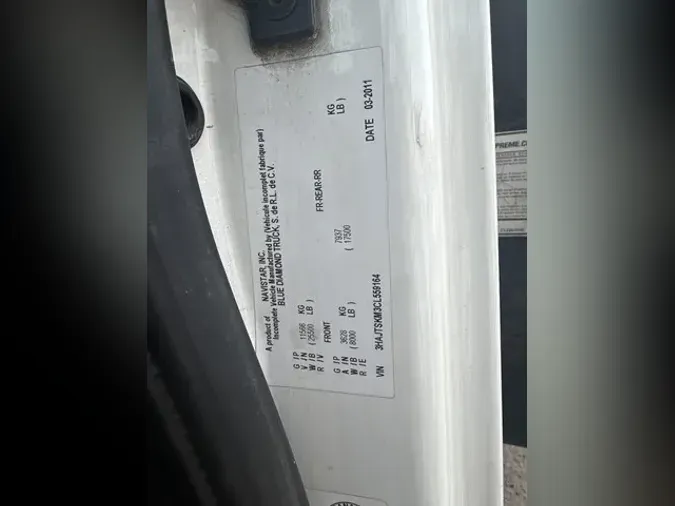 2012 INTERNATIONAL DURASTAR 4300