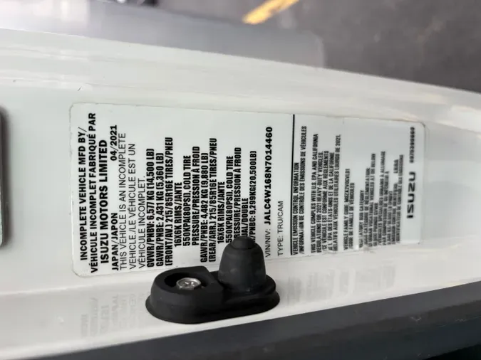 2022 ISUZU DIESEL NPRHD DIESEL