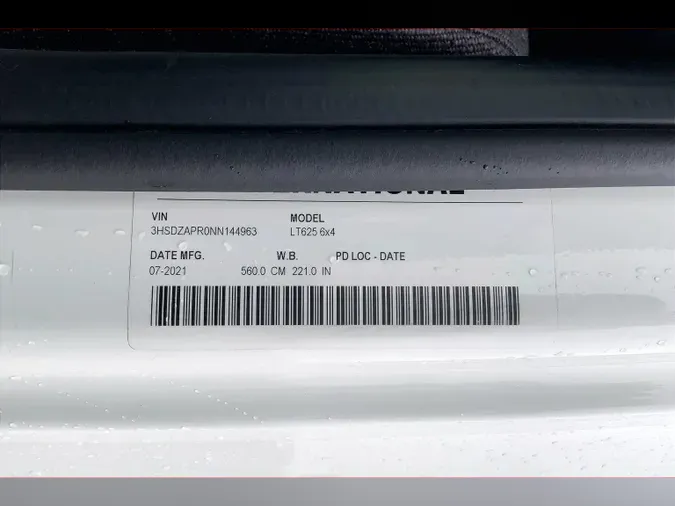2022 INT LT625 6x4