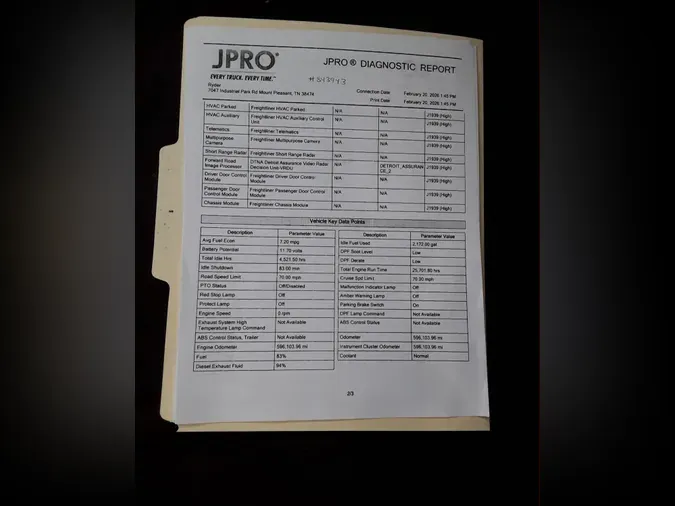 2020 FREIGHTLINER/MERCEDES NEW CASCADIA PX12664