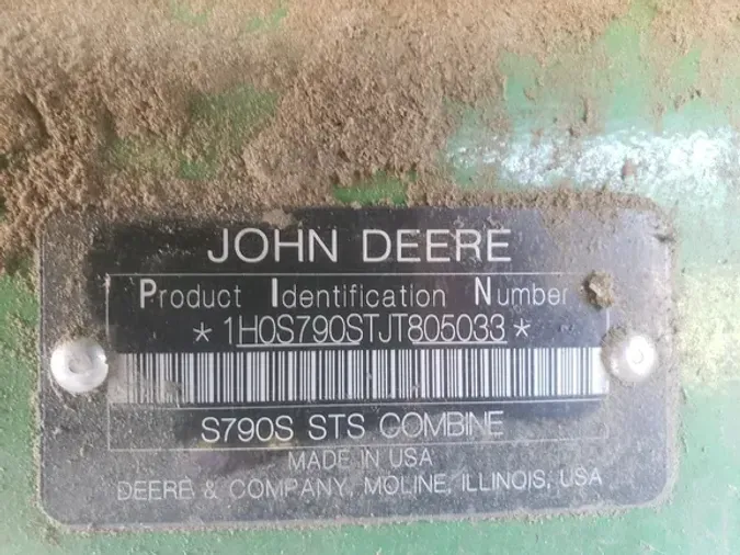 2019 John Deere S790