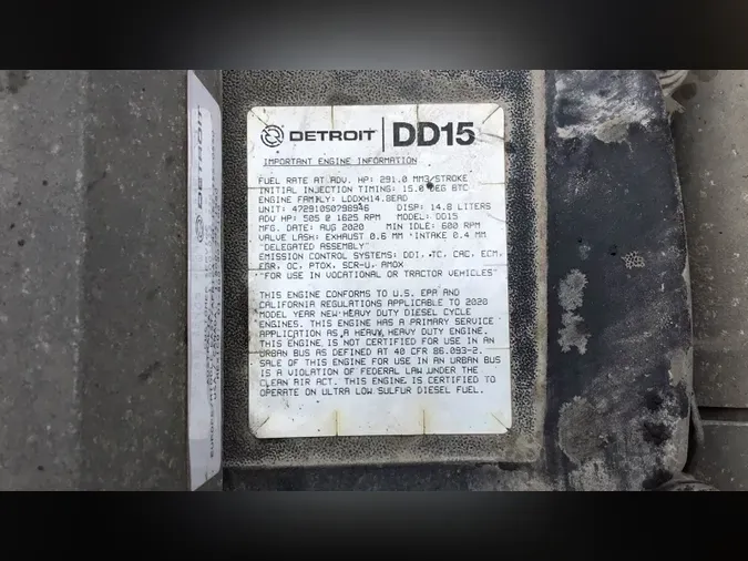 2021 Freightliner Cascadia 126