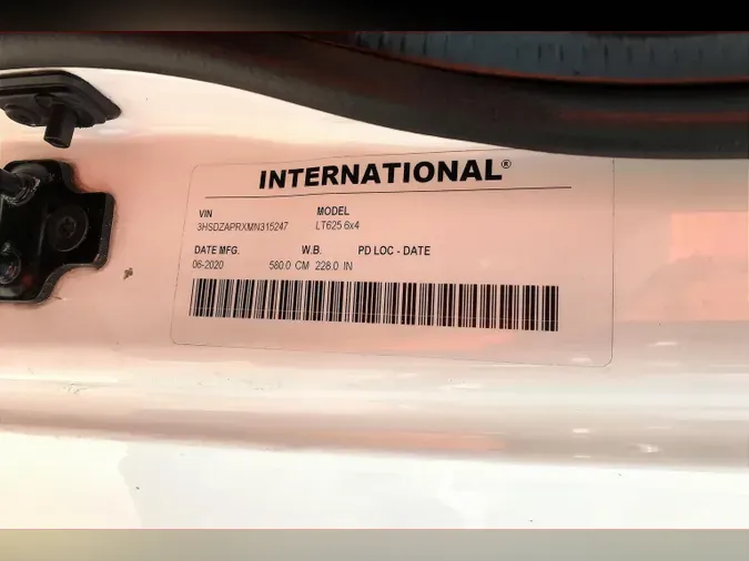 2021 INT LT625 6x4