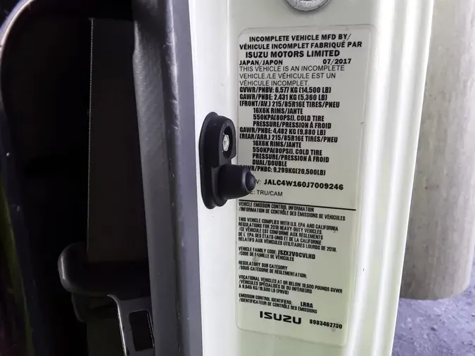 2018 ISUZU NPR HD7dbfa3d6edf7404979941bd17aca1caa
