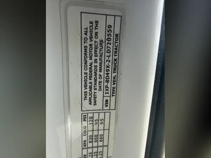 2020 Peterbilt 5797dfb0390b9ec5cdb8c763404fd3c1aed