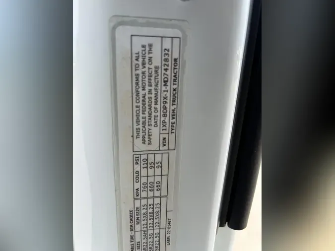2021 Peterbilt 579