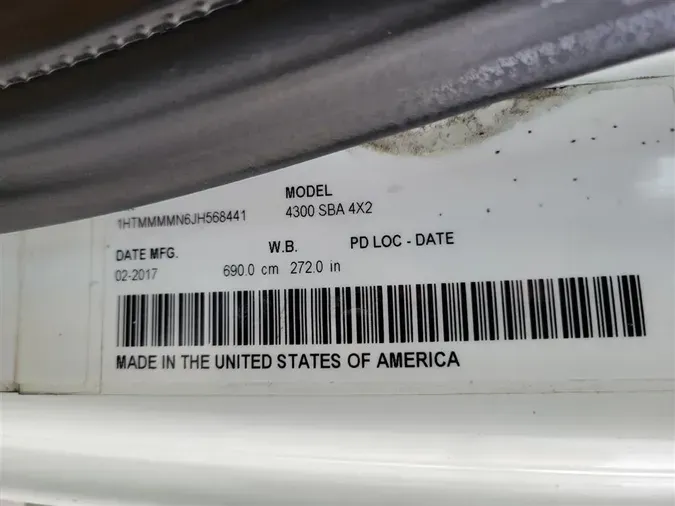 2018 International 4300