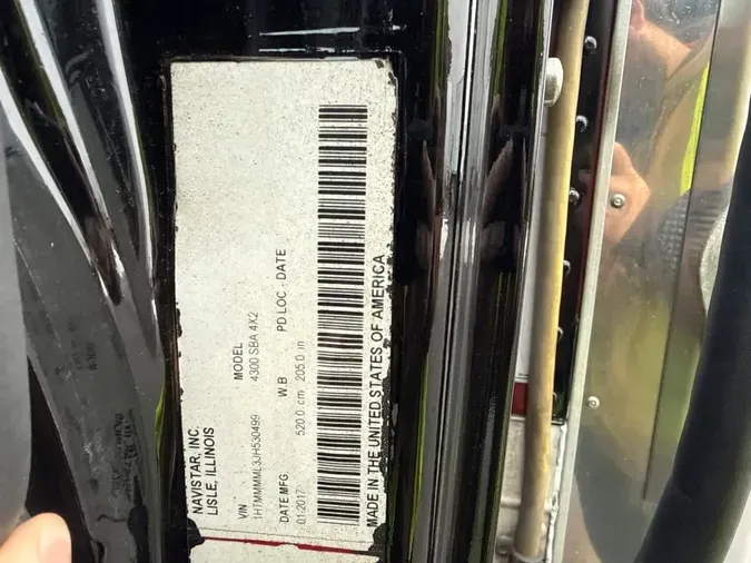 2018 NAVISTAR INTERNATIONAL 43007efe8342d57084cc40b4f715a969a05f