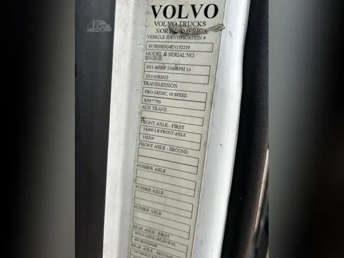2014 VOLVO VAH62200