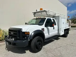 2009 Ford F550 44 Extended Super12 Flatbed Contractors
