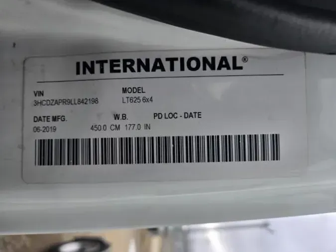2020 International LT625