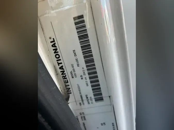 2019 INTERNATIONAL DURASTAR 4300